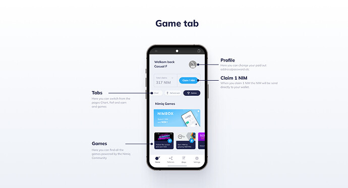 Game page